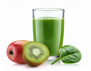 Fototapeta premium a glass of healthy fresh detox drink