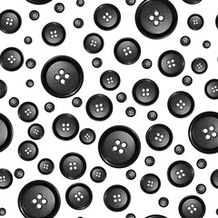 black and white buttons