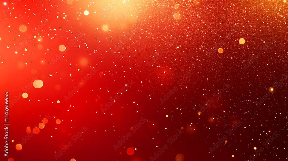 Poster sparkling red burst background with glowing radiance. a vibrant, red abstract background features a 