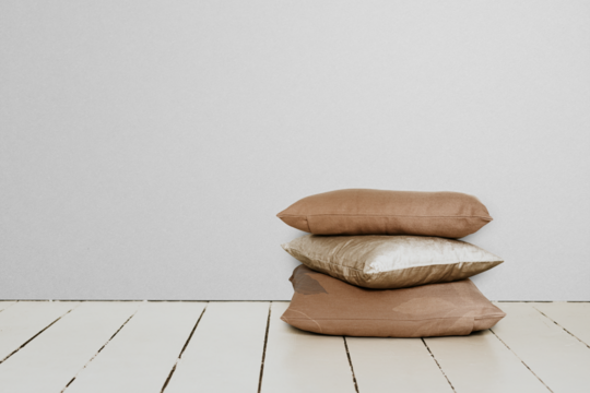 Living room wall mockup png, transparent design