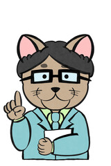 Business cat 02