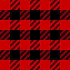 black red plaid 