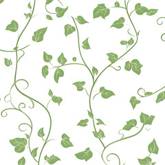 floral and leafy illustrator elements for card, wallpaper.