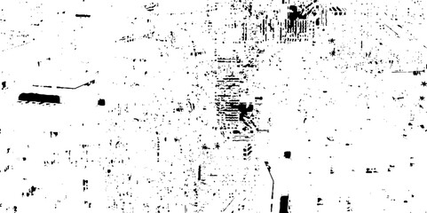 Rough black and white texture vector. Distressed overlay texture. 
