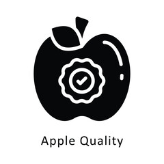 Apple Quality Vector Gylph Icon. Eps 10 file 