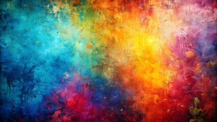 Obraz premium abstract watercolor rainbow background