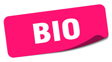 BIO sticker