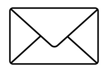 PNG Email icon, envelope letter illustration, transparent background