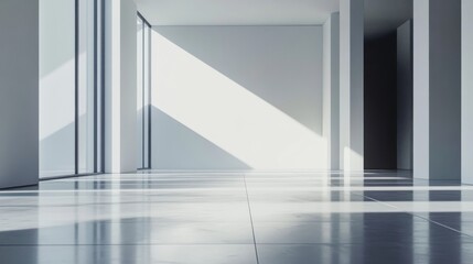 Obraz premium scene, minimalist style, clean aesthetic, sharp focus