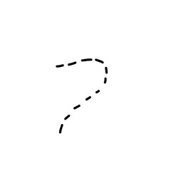 dotted line icon
