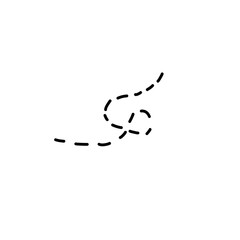 dotted line icon