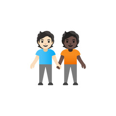 Couple Holding Hands Emoji
