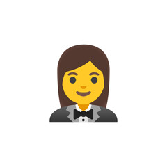 Woman in Tuxedo Emoji
