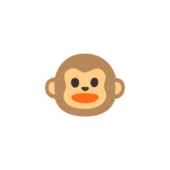 Cartoon Monkey Face