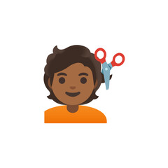 Hairdresser Emoji
