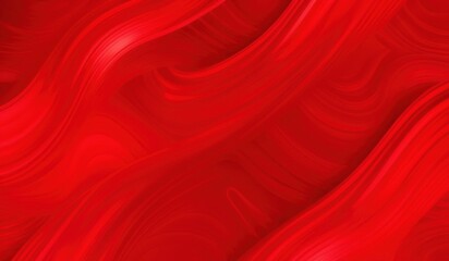 red abstract background with smooth lines and waves