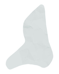Freeform gray element transparent png