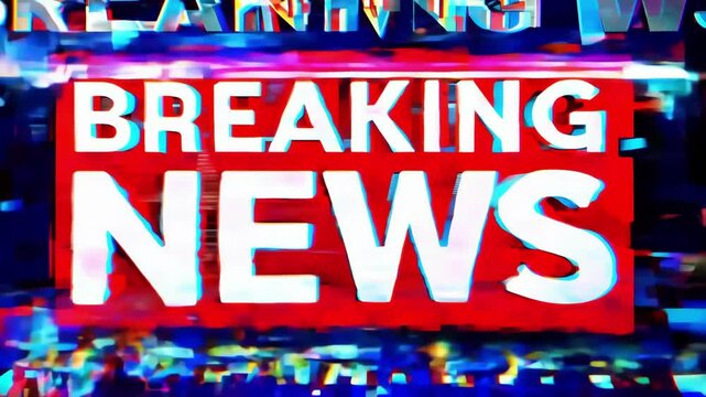 Breaking news alert updates viewers on significant global events as they unfold. 