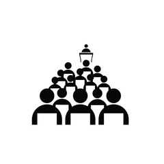 Meetings, seminars icon concept design