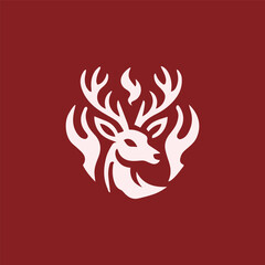Fire deer logo