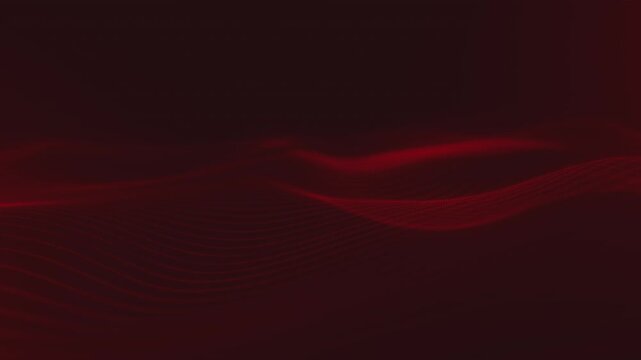 Red Wave Dynamic Background