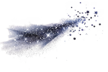 Abstract Particles Flow Creates Dynamic Visuals with Motion Graphics and Digital Art Theme