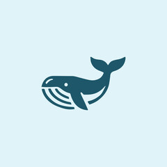 Iconic whale logo