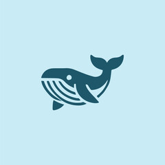 Iconic whale logo