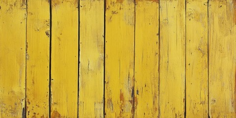 Golden yellow painted wood panel creates a vibrant background, featuring a unique design. This golden yellow wood panel, numbered 8843, enhances any artistic or decorative project beautifully.