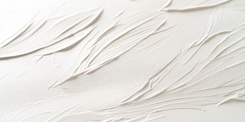 Obraz premium Close up of white art paper featuring a unique fiber pattern background, showcasing the intricate texture of the white art paper and its aesthetic appeal for various creative projects.