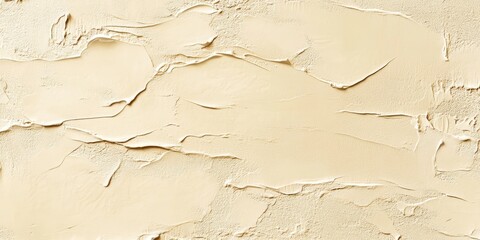 Light matte beige putty background featuring a unique texture pattern ideal for use in cards, wallpaper, backdrops, or frames, enhancing visual appeal with its soft beige tones.