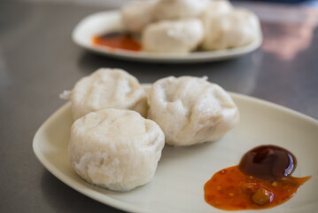 Taiwan steamed bun street cuisine