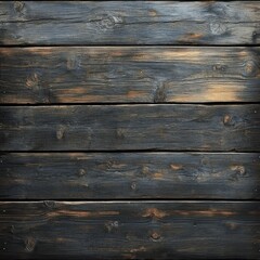 Obraz premium Textured black wooden planks create a rustic and modern backdrop in this versatile image.