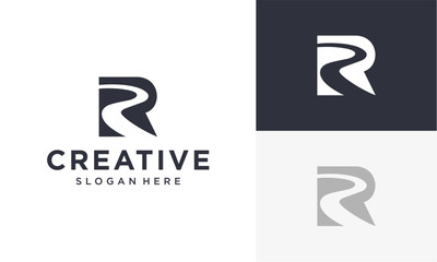 r river logo vector	