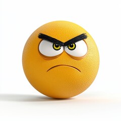 Cartoon Face with Sarcastic Smirk