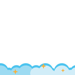 Obraz premium Weather Footer