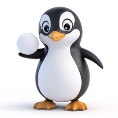 Fototapeta premium cartoon penguin