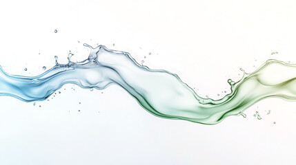 Abstract Colorful Fluid Shapes on a Soft Pastel Background Creating a Dreamy and Ethereal Feel for Art, Design, and Creative Concepts