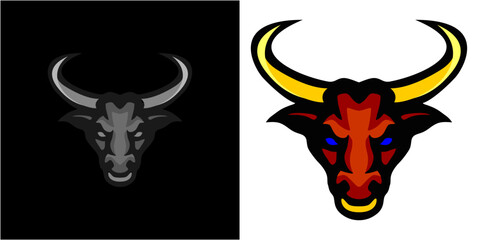 vector a logo bulls