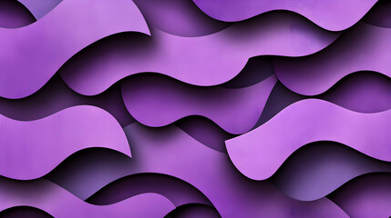 Purple Wave Abstract 3D Background Illustration © MMGraphics