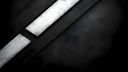 Abstract Background: Black and White Geometric Design