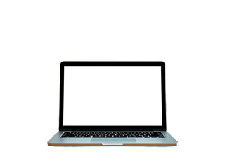 laptop isolated on white background. PNG transparent background 