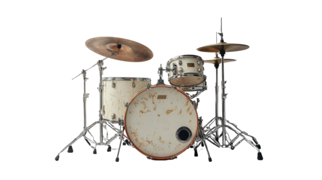 drum isolated on white background