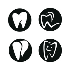 Dental Logo Design vector template.Creative Dentist Logo. Dental Clinic Vector Logo.