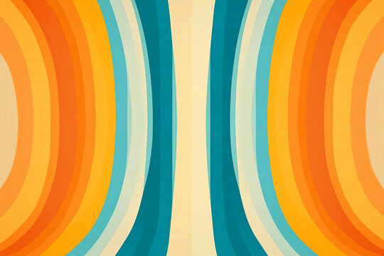 Abstract geometric pattern vibrant and dynamic geometric shapes in a kaleidoscope of colors generative ai