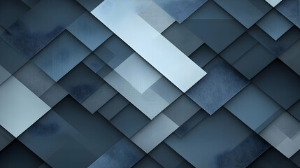 Abstract Geometric Blue Background Illustration