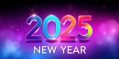 2025, New Year marking the beginning of success, love, and dreams