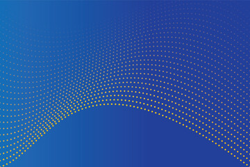 blue and Yellow backgrounds with luxury wave design vector eps 10