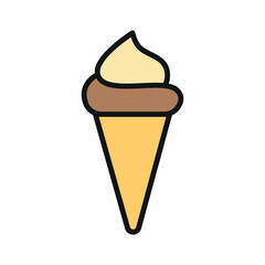 Sandwich icon with a sleek, clean aesthetic, ideal for contemporary food branding or digital applications