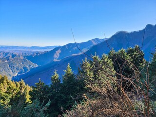三峯神社　遥拝殿からの風景